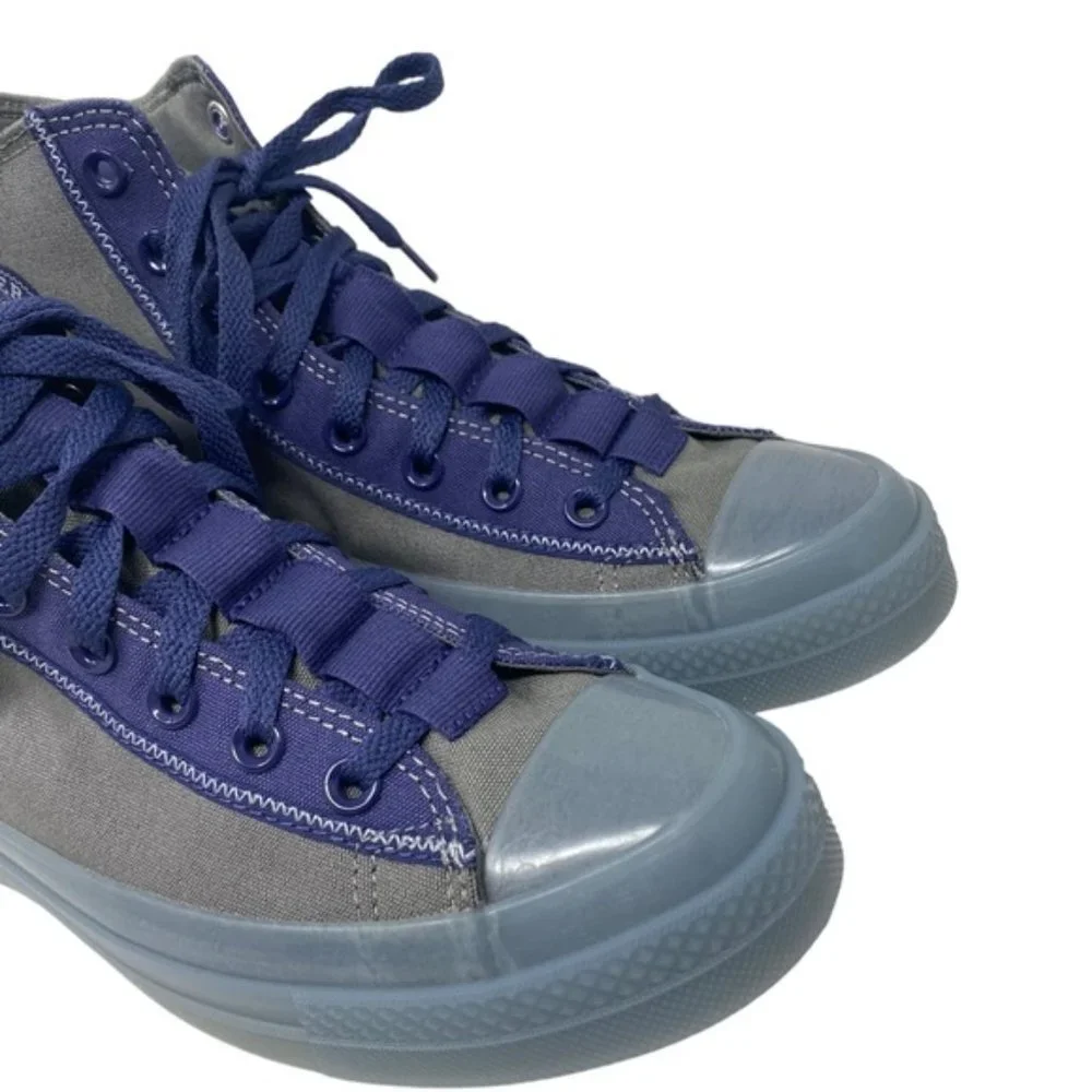Converse Chuck Taylor CX Shoes Skate Men Size Casual Hi Gray Navy Canvas A05204C - Picture 5 of 10